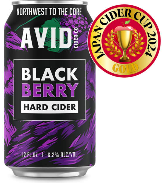 Avid Cider Blackberry (355ml Can)