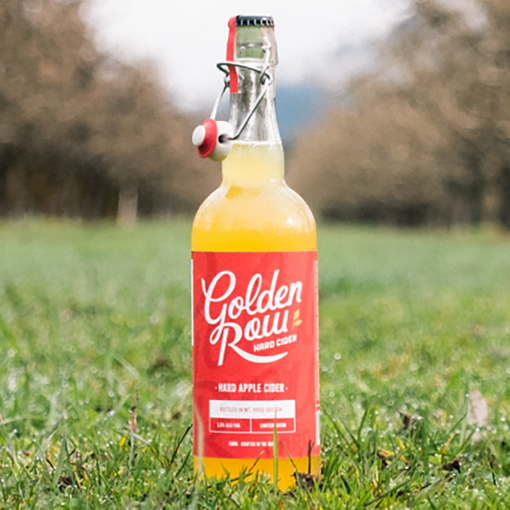 Golden Row Hard Apple Cider (750ml Bottle)